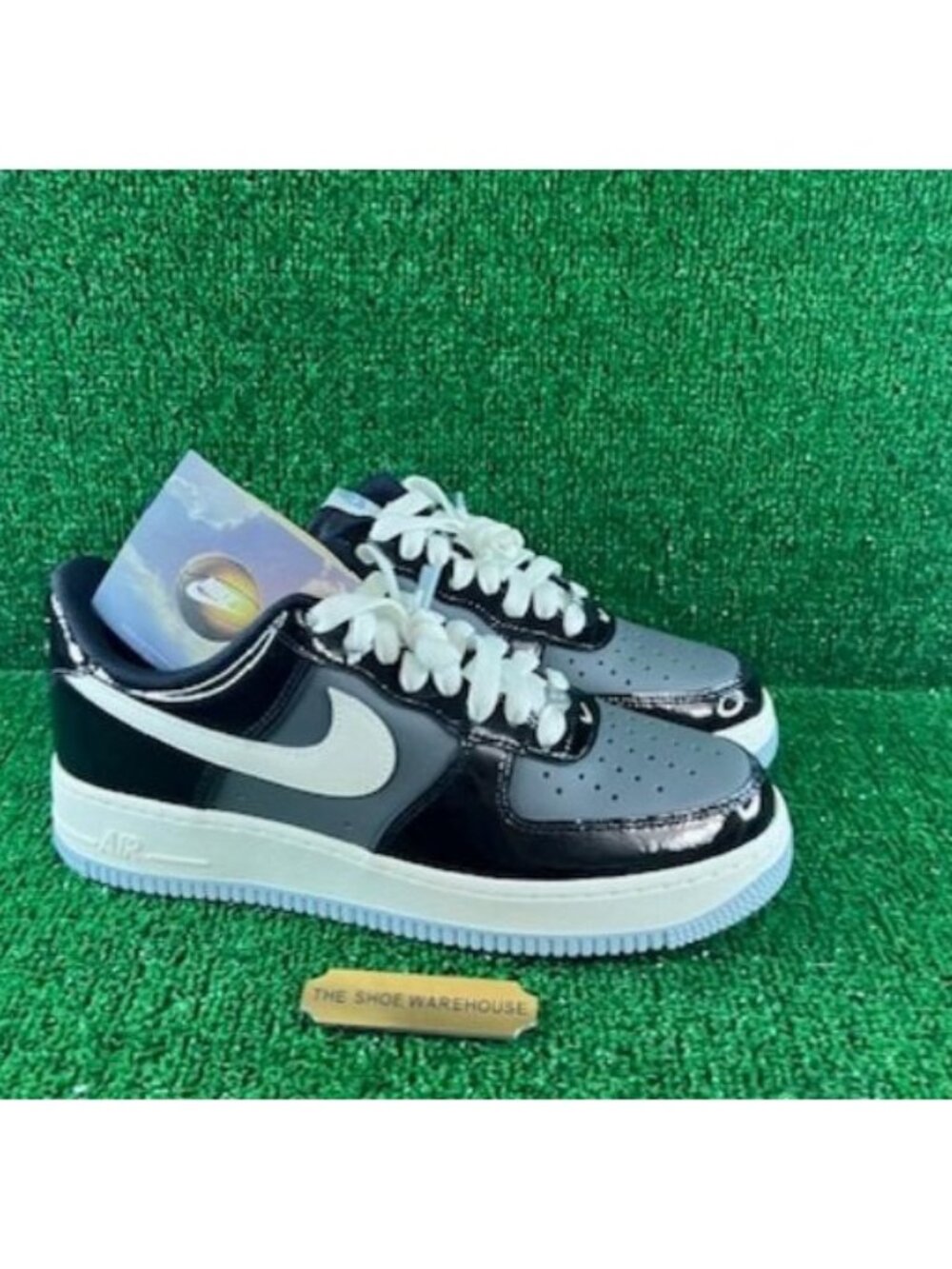 Men's Nike Air Force 1 '07 Low Black Casual B-Grade Shoes IB7676-001 Size 8